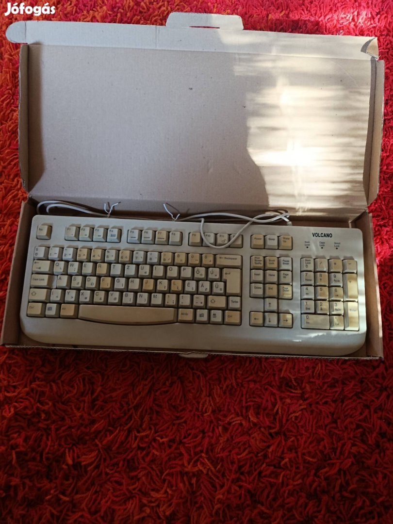 Régi retro asztali pc billentyűzet keyboard