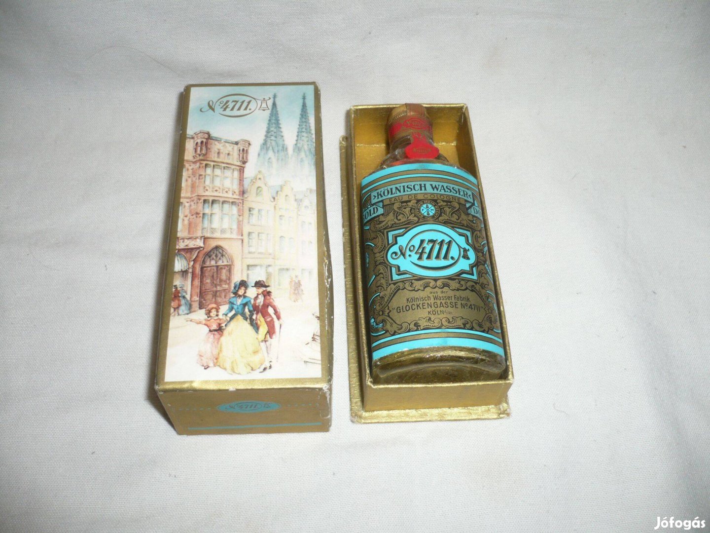 Régi retro bontatlan 4711 kölni 55ml eredeti dobozában