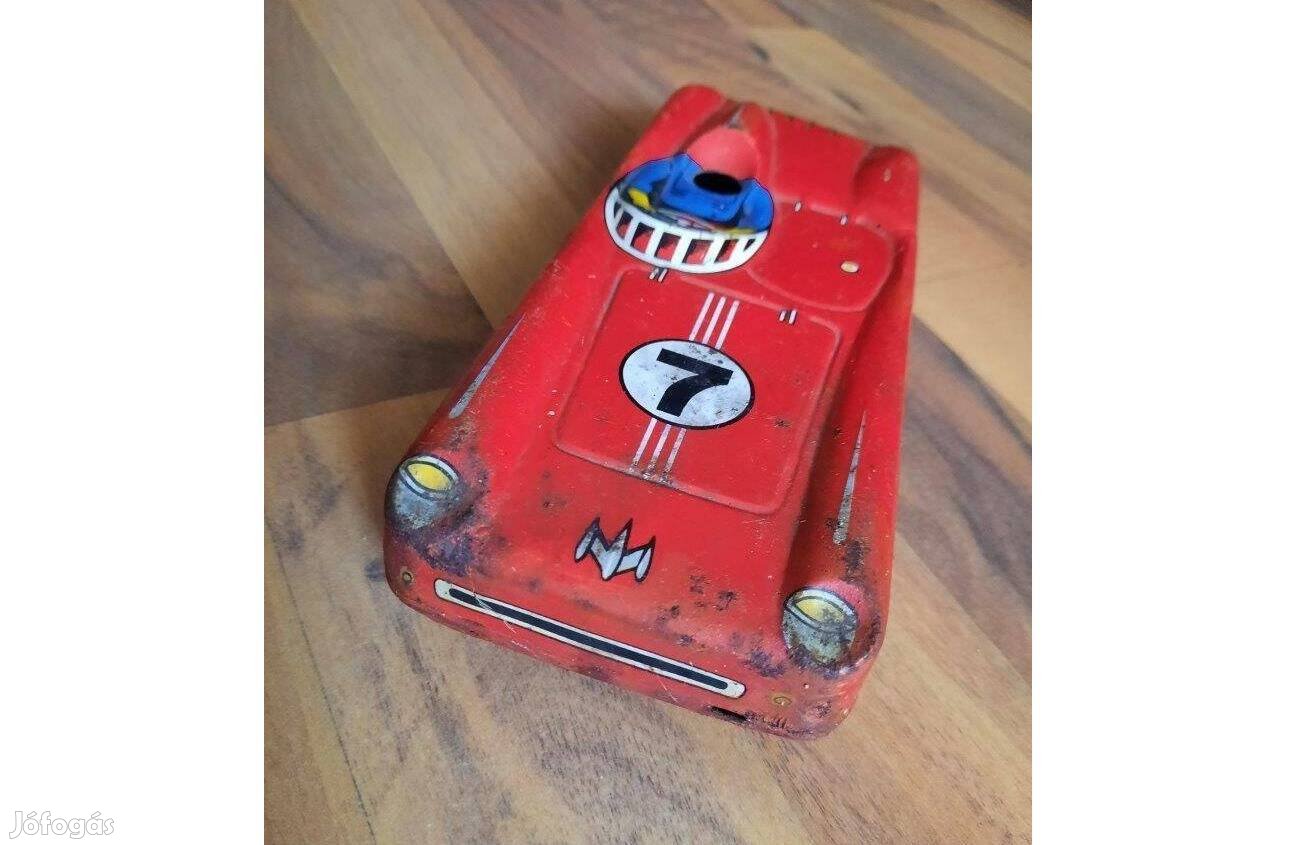 Régi retro játék autó lemez