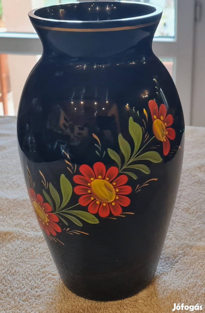 Régi retro üvegváza