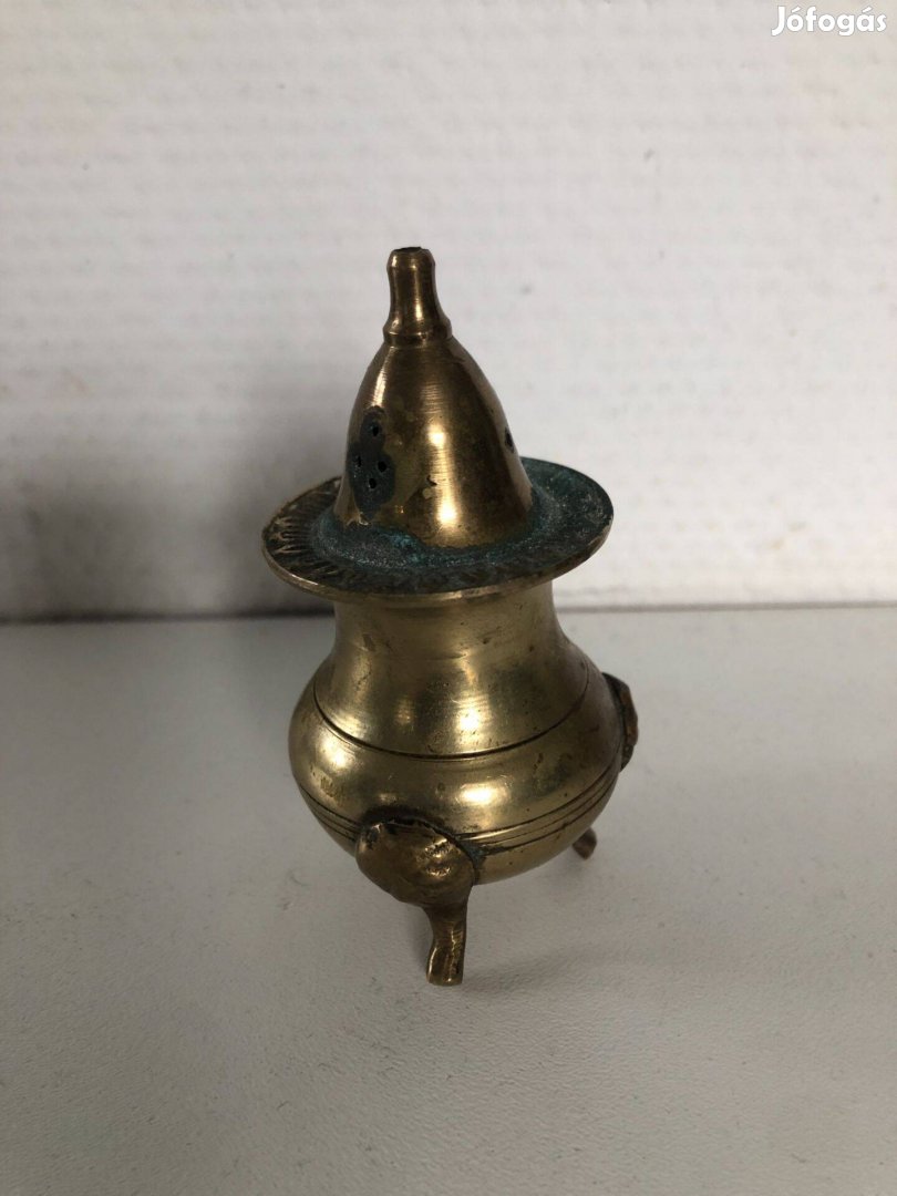 Régi réz asztali sószóró