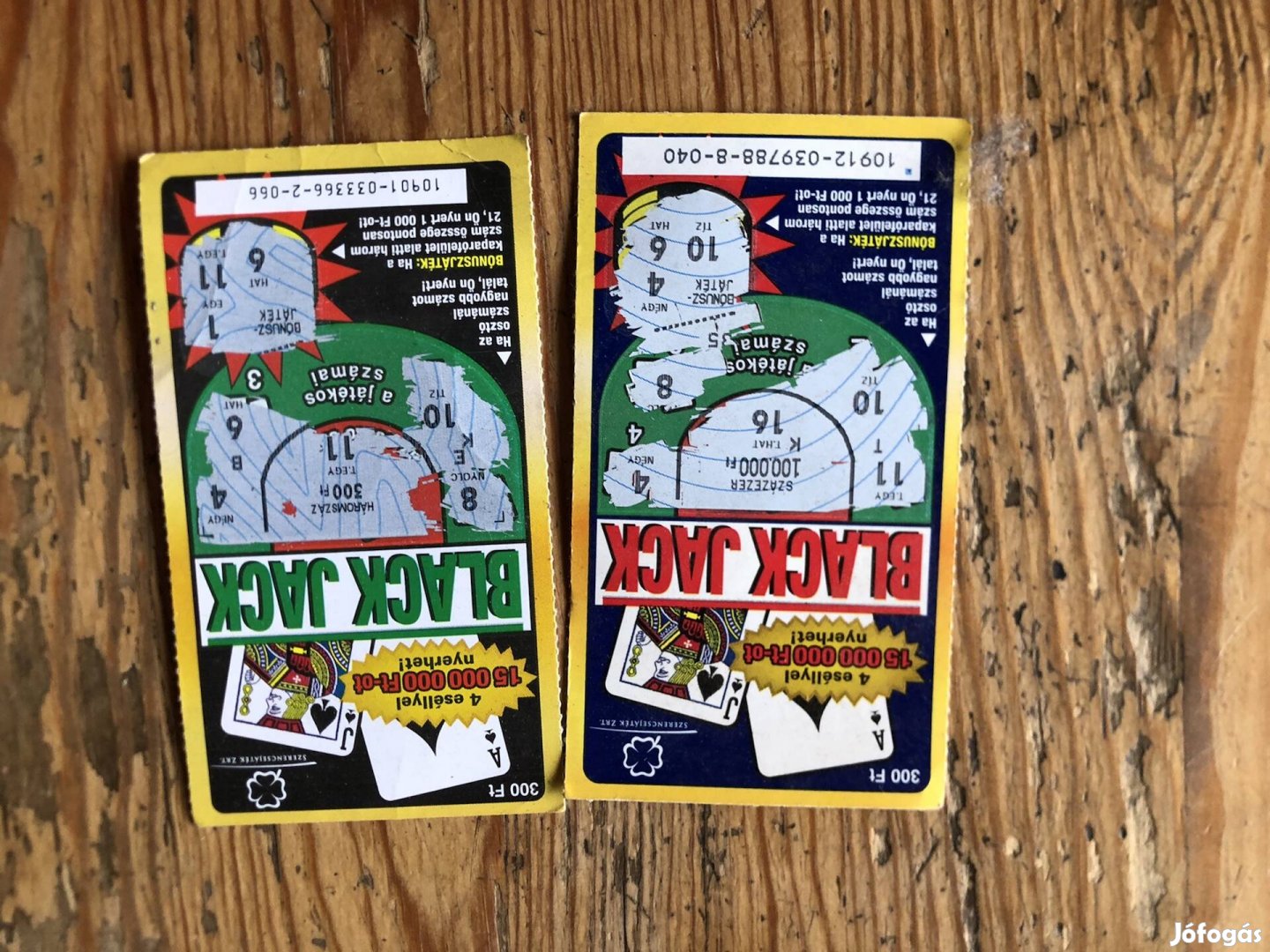 Régi sorsjegy 550 FtdbLenti