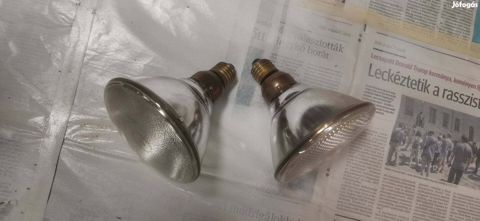 Régi spot izzók 100W, 150W