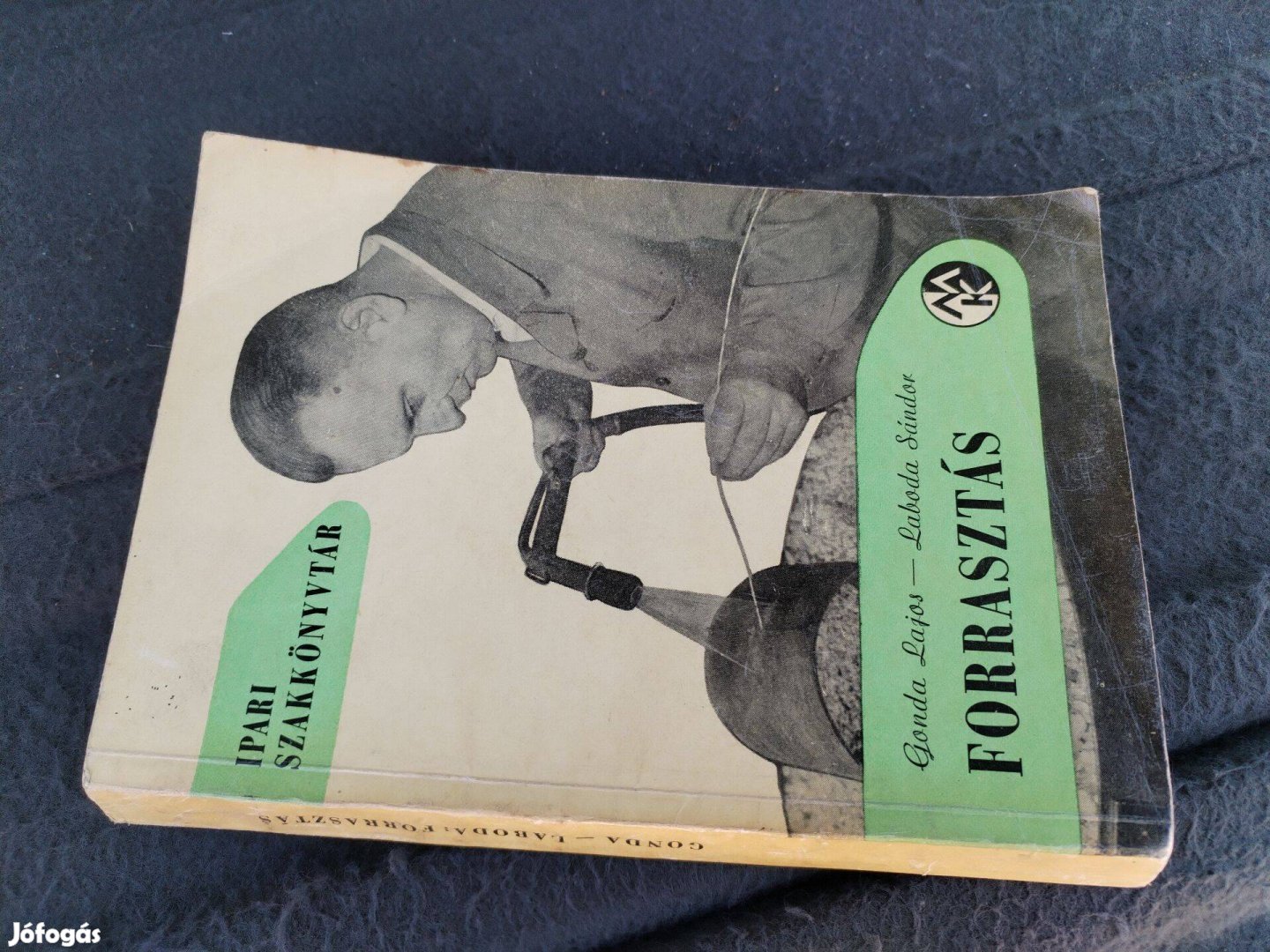 Régi szakkönyv a Forrasztás