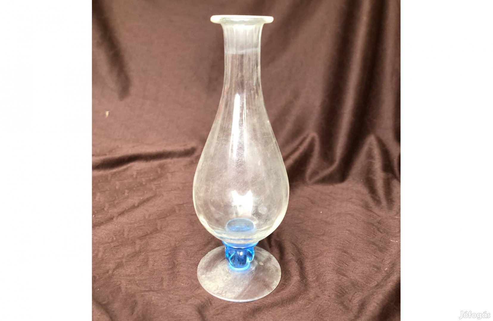 Régi talpas üvegváza 3000 Ft Lenti