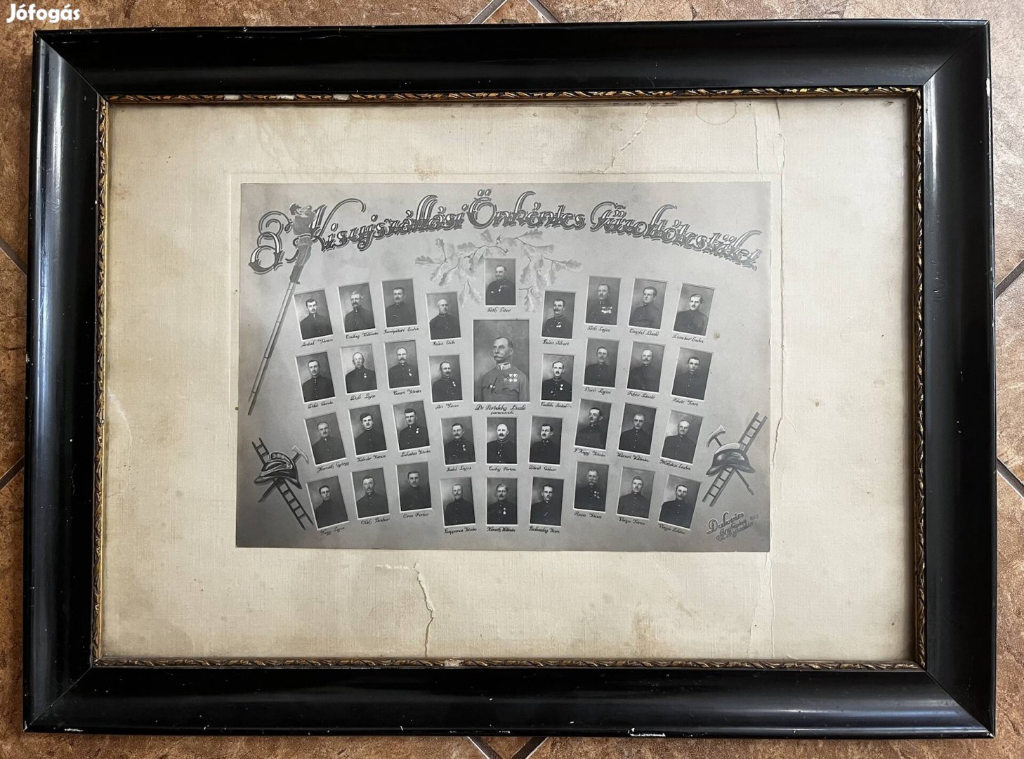 Régi tűzoltó kép