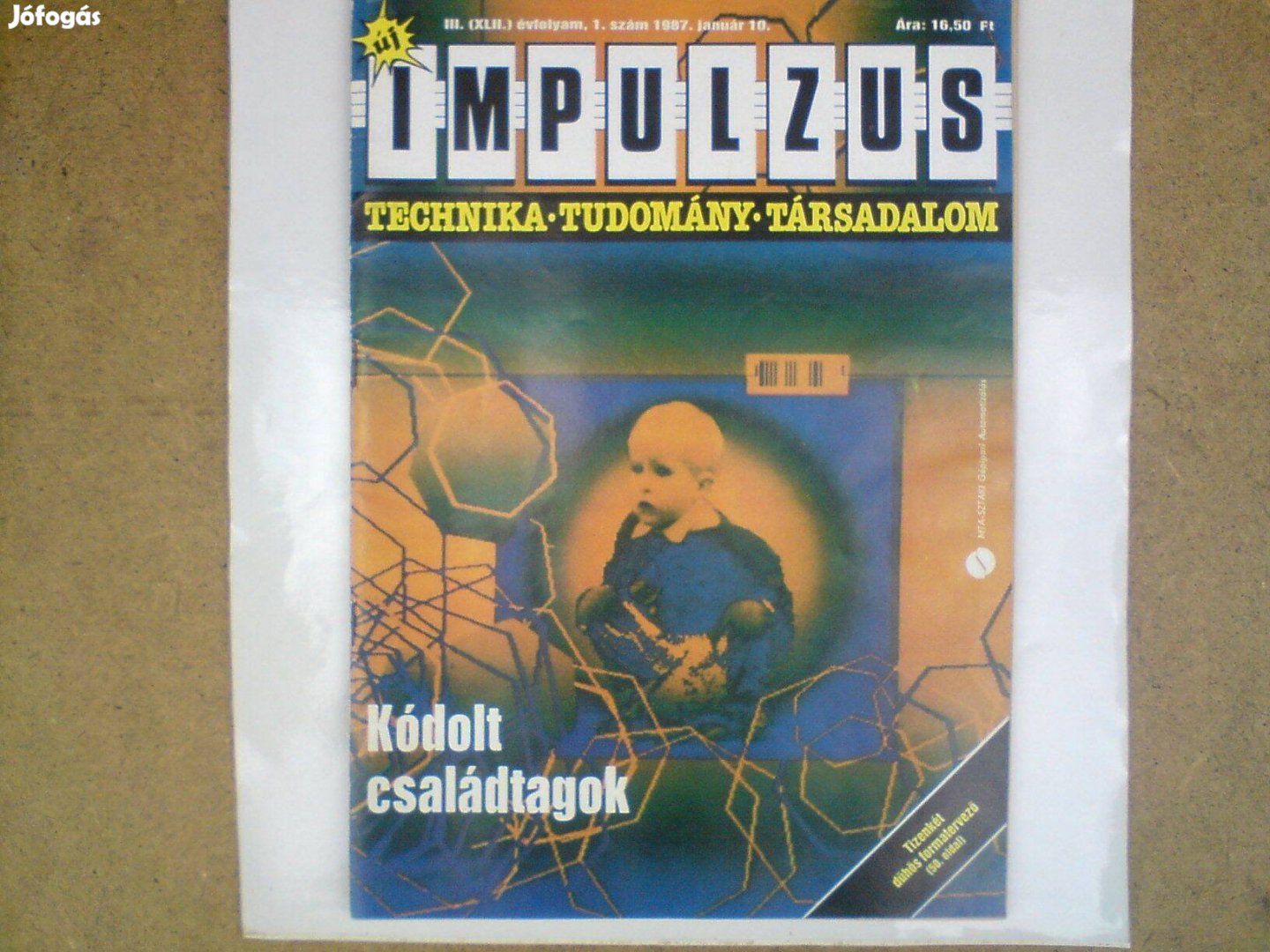 Régi újság - 2 db. (1986 nov. 1. és 1987. jan. 10.) Impulzus -Technika