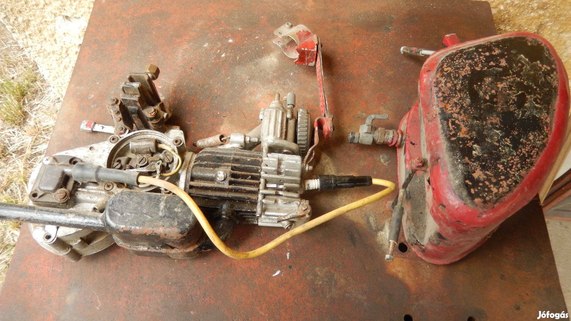Régi veterán Dongo motor