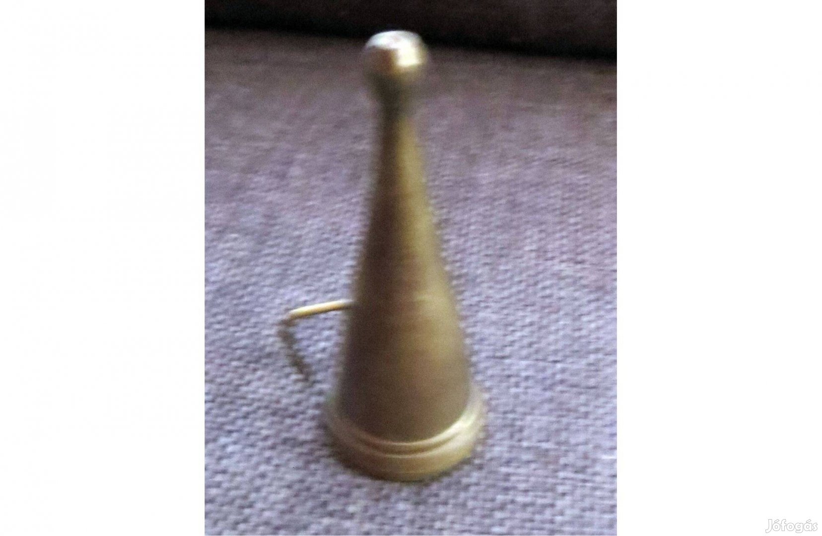 Régi vintage réz gyertyakoppintó