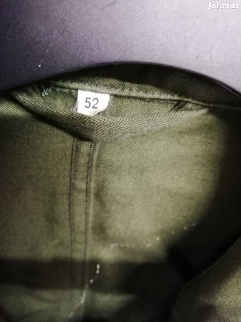 Régi zöld Honvédségi 52-es kabát