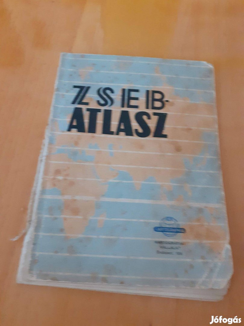 Régi zseb Atlasz 1958-ból