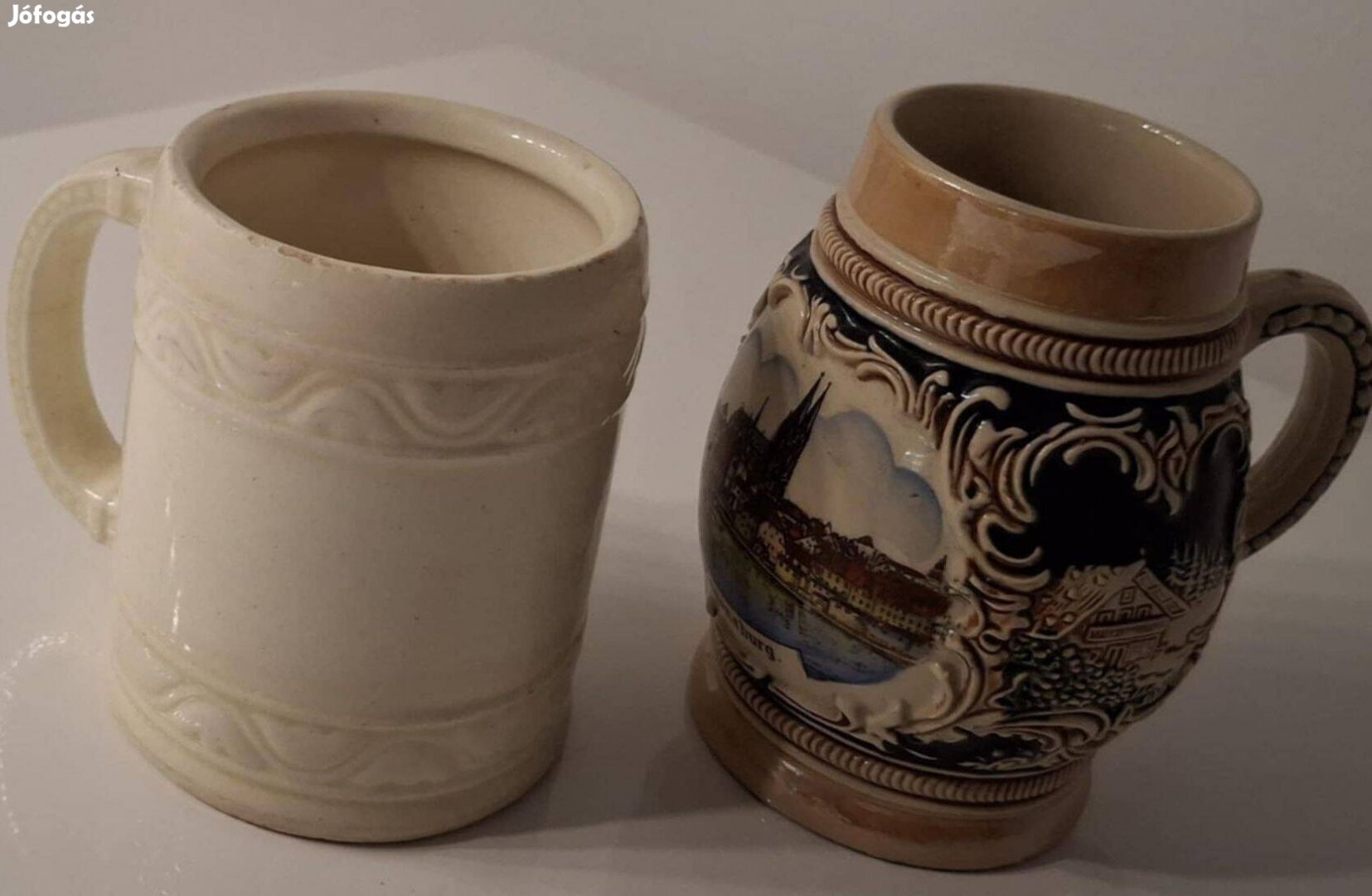 Régies kerámia korsók