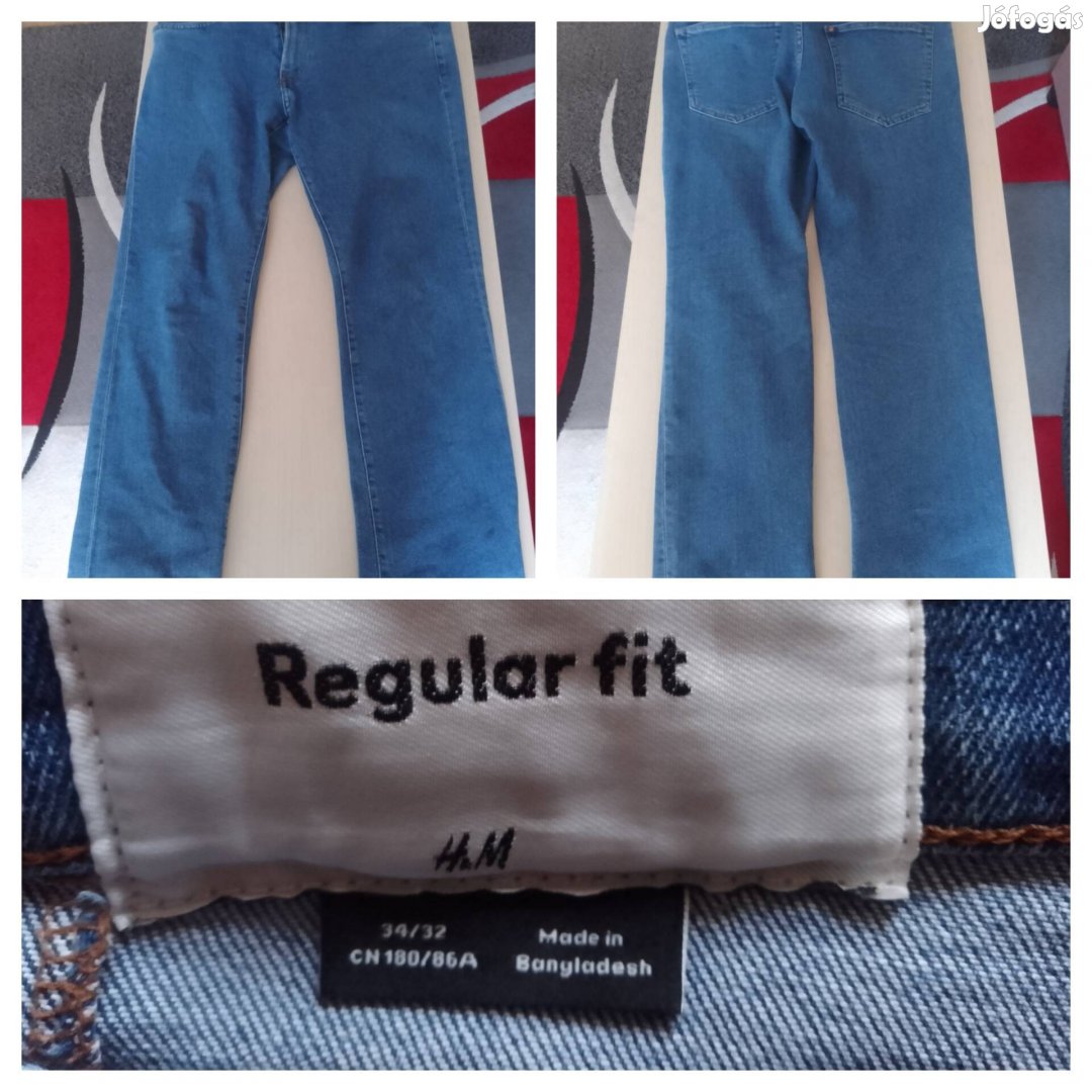 Regular fit férfi farmer 