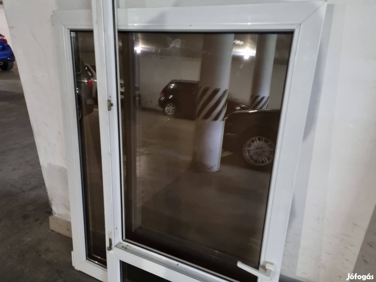 Rehau műanyag ablak 117x170, bukó-nyíló, hővisszaverős üvegezéssel