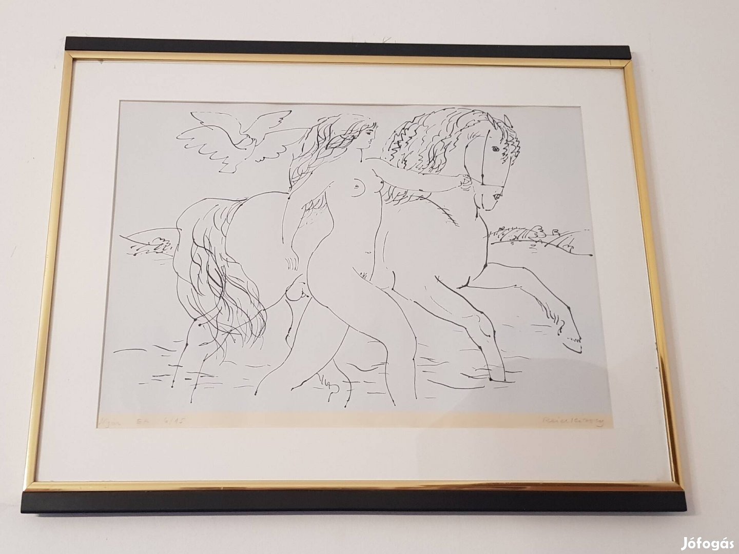 Reich Károly rézkarc eladó