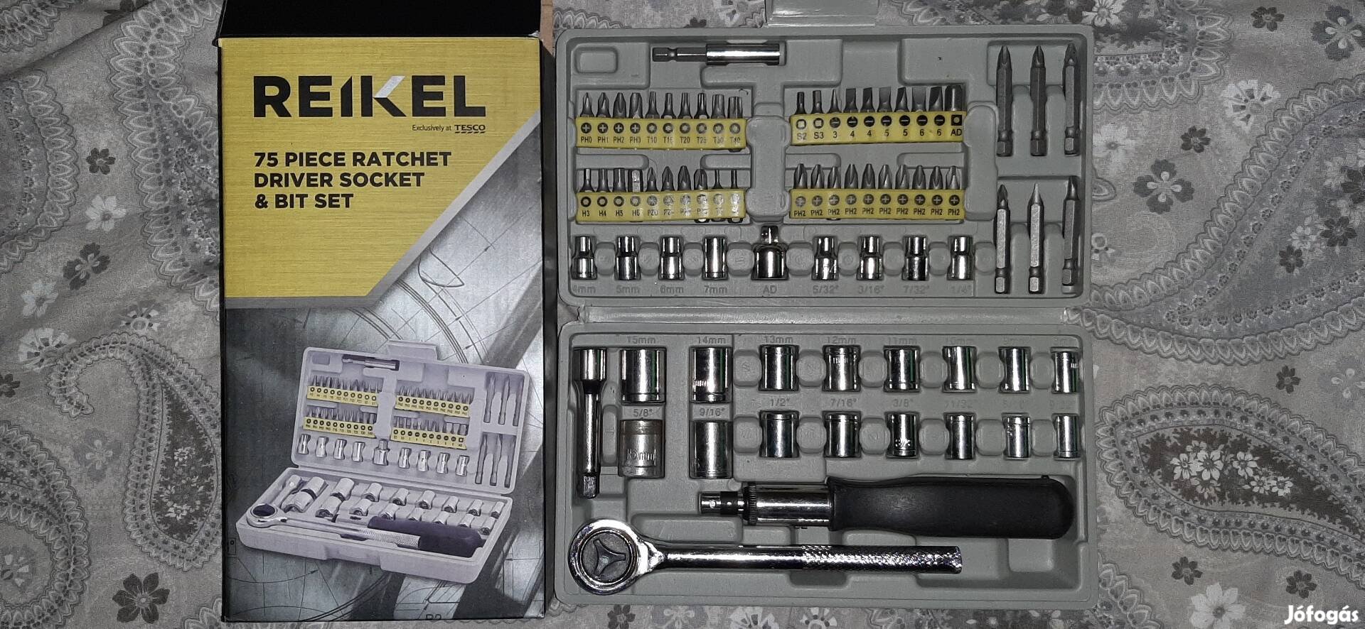 Reikel 75 részes bit készlet