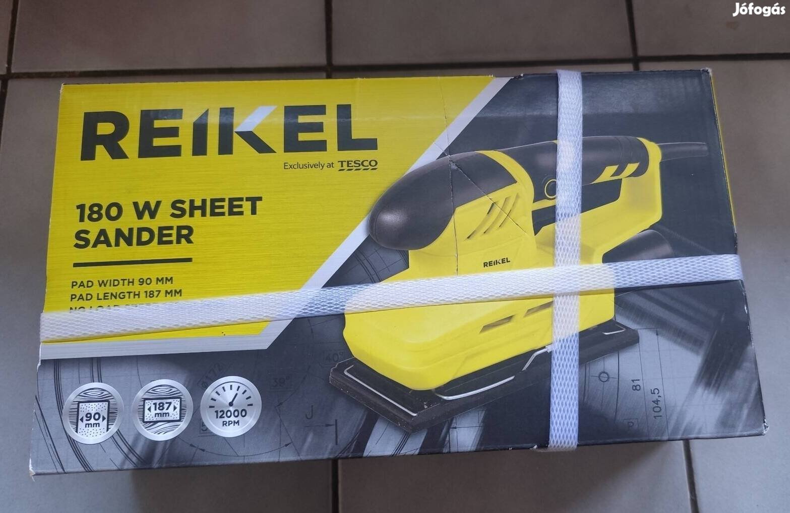 Reikel sarokcsiszolóúj, csomagolássérült