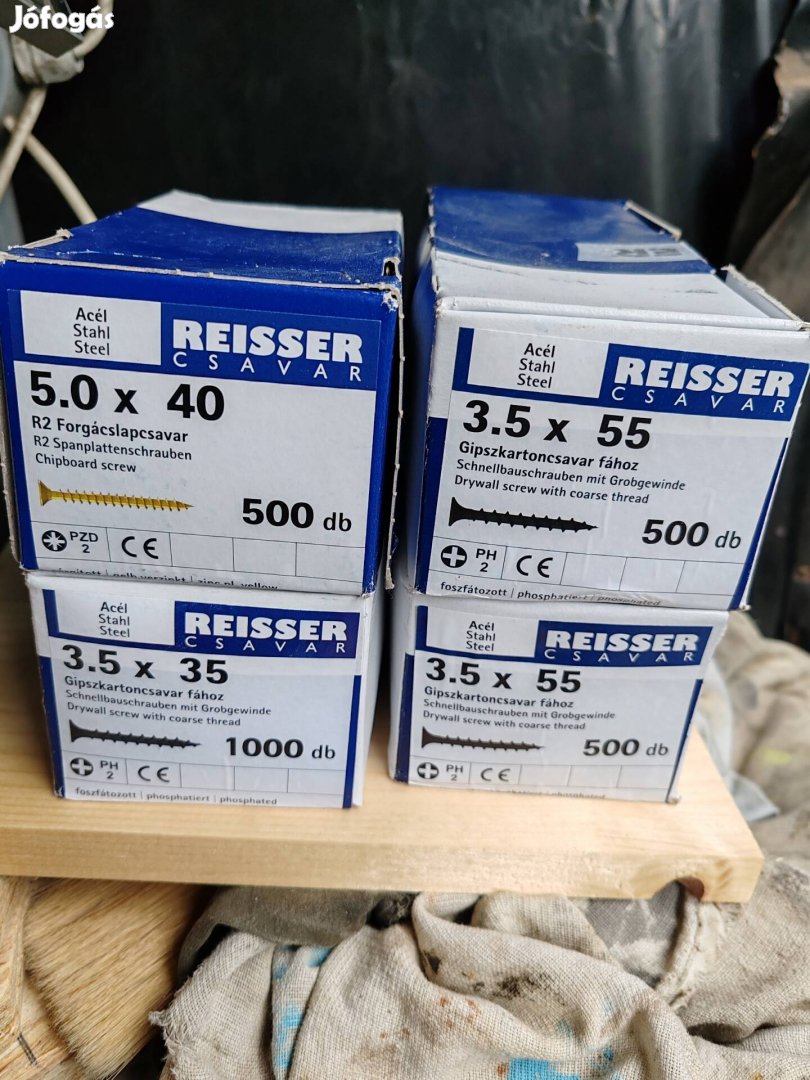Reisser csavarok