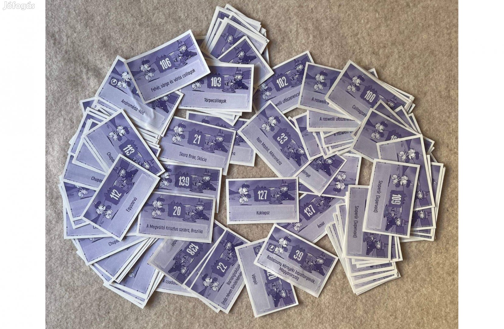 Rejtély mánia matrica, spar matrica