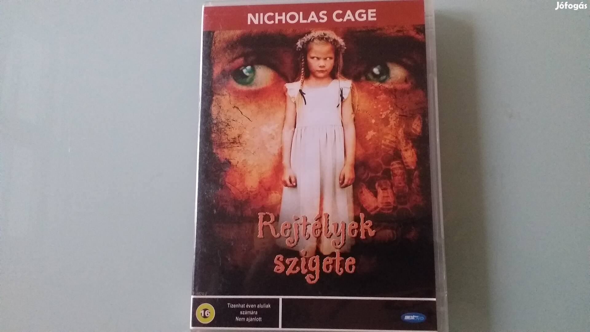 Rejtélyek szigete thriller DVD-Nicolas Cage