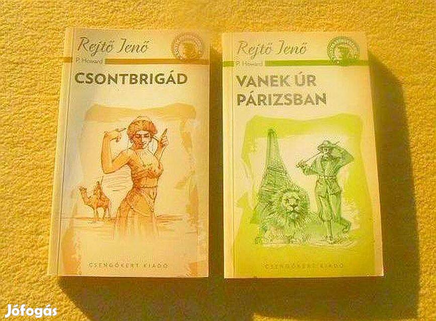 Rejtő Jenő - Csontbrigád - Vanek úr Párizsban - (Új könyvek)