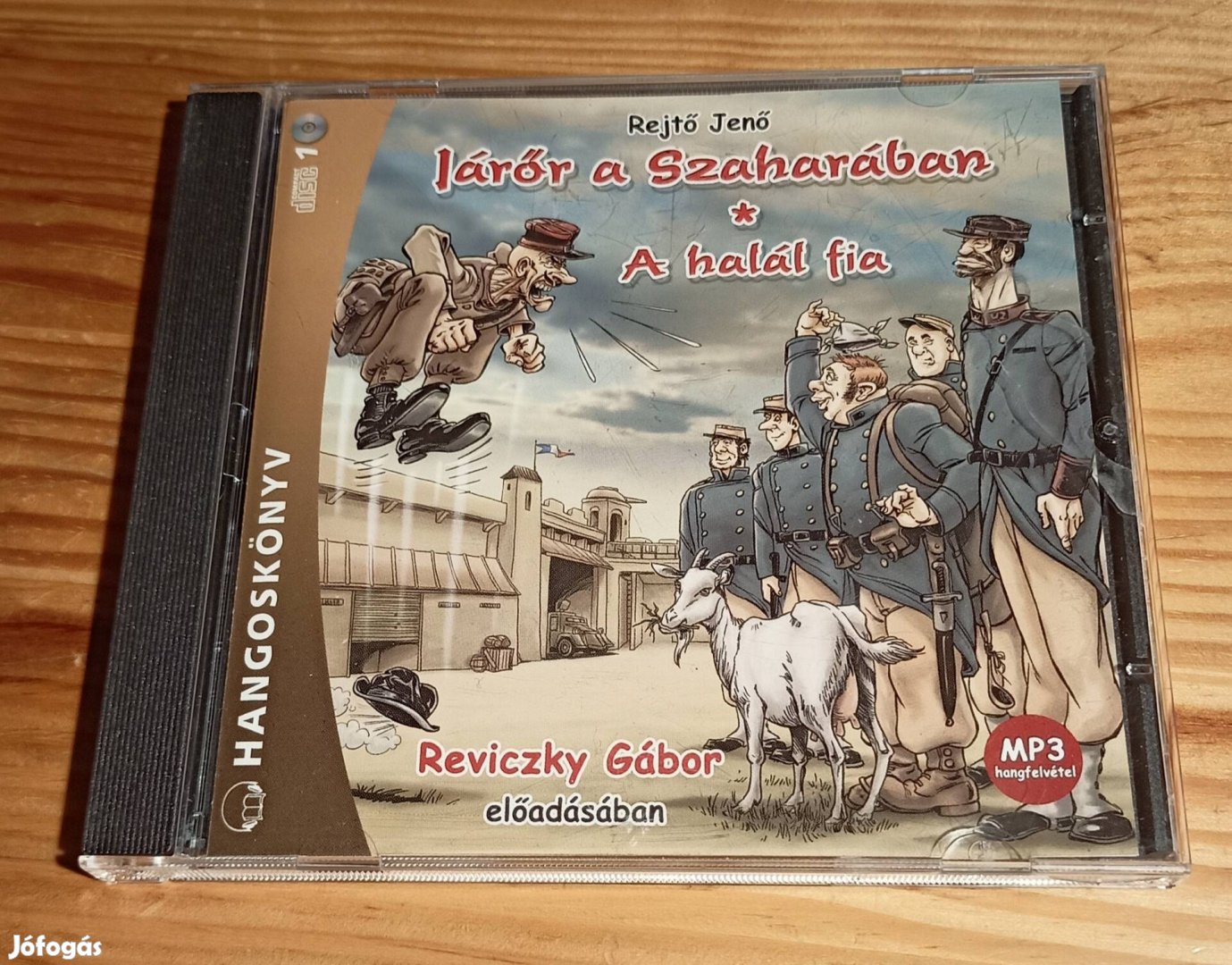 Rejtő Jenő - Járőr a Szaharában hangoskönyv CD 