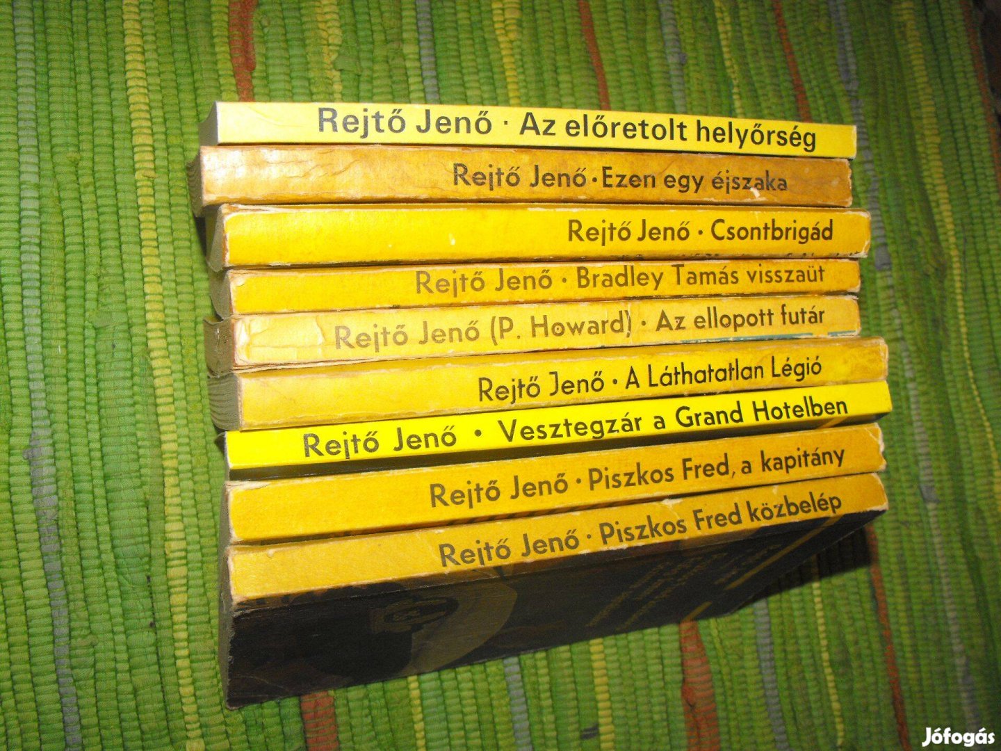 Rejtő Jenő - P. Howard 9 db-os retro könyvcsomag