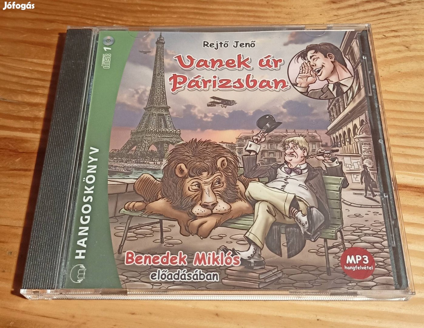 Rejtő Jenő - Vanek úr Párizsban hangoskönyv CD 