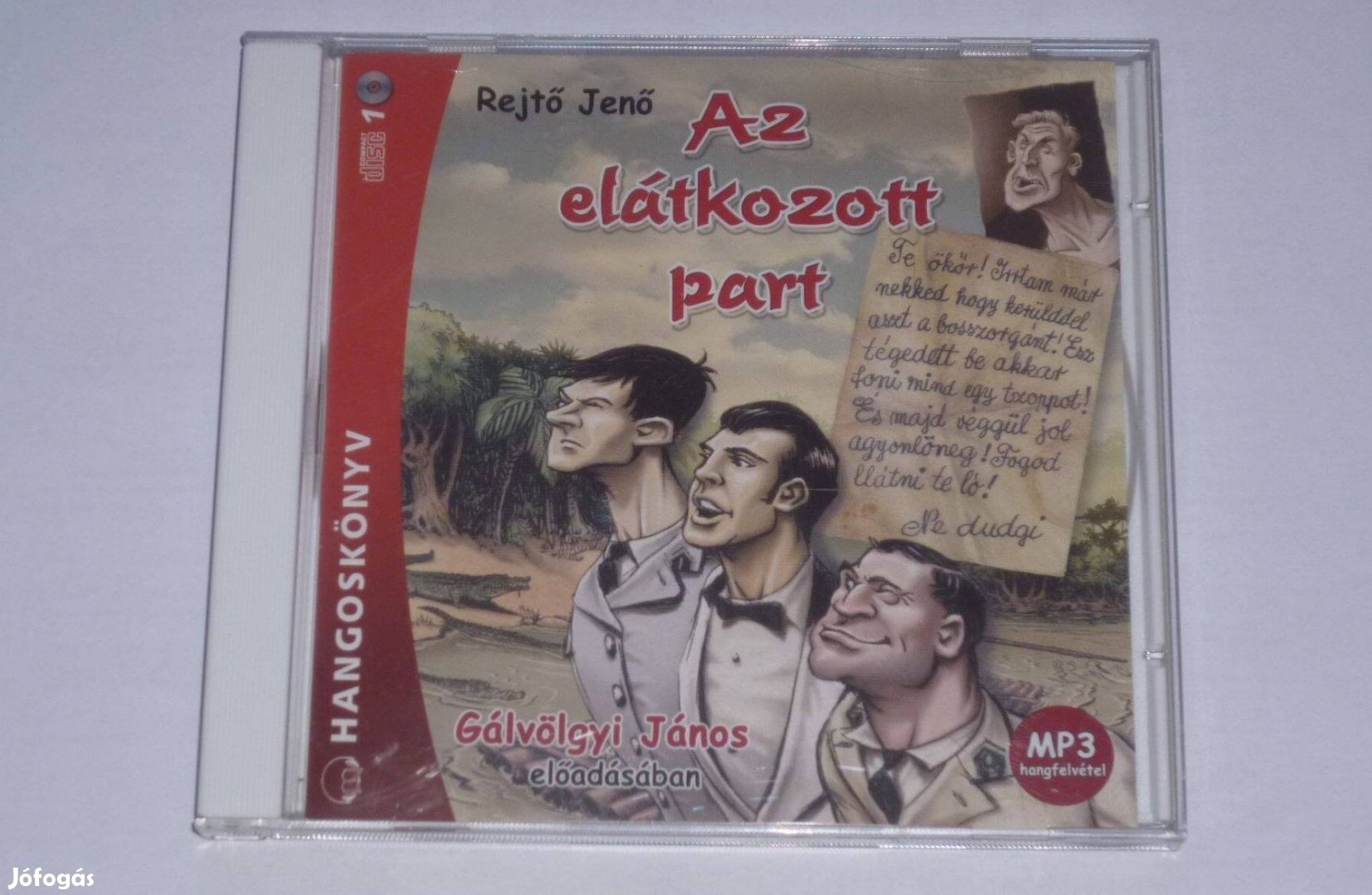 Rejtő Jenő hangoskönyvek - Az elátkozott part MP3 CD