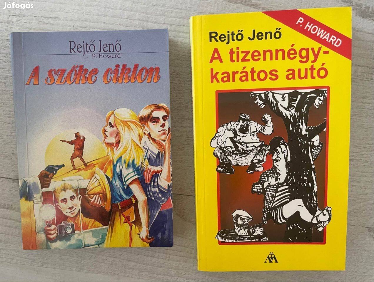 Rejtő Jenő könyvek (Szőke ciklon, Tizennégykarátos autó)