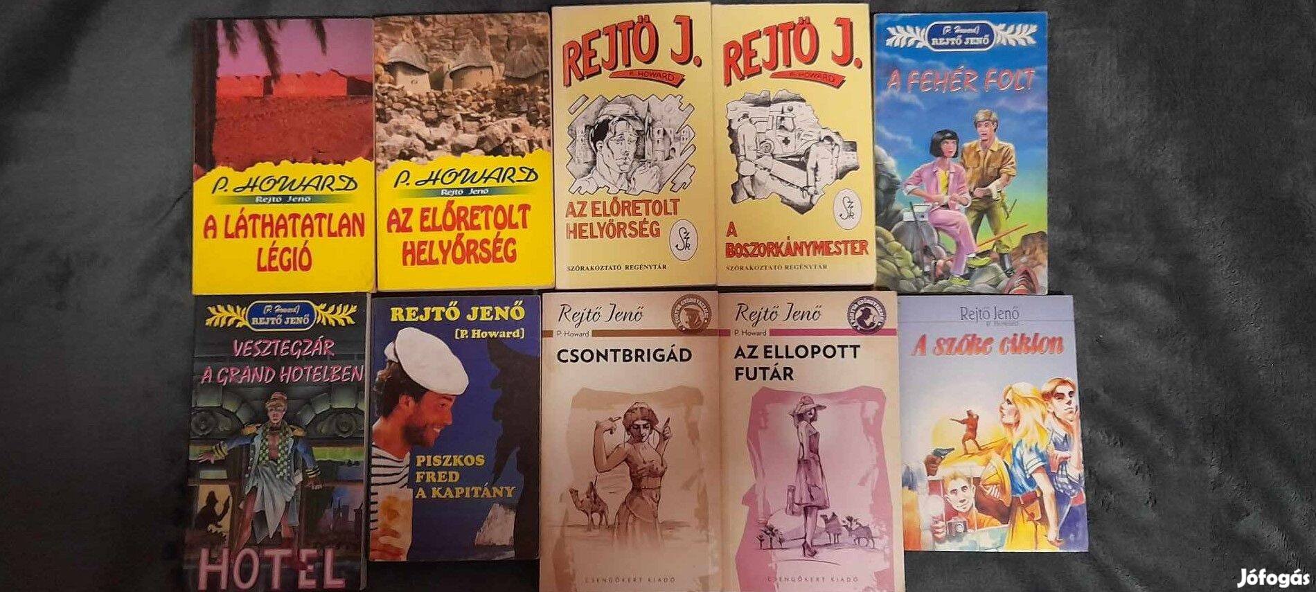 Rejtő Jenő könyvek és egyéb légiós regények