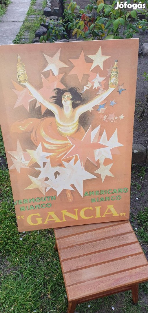 Reklám poszter v nyomat vászonra (Gancia)