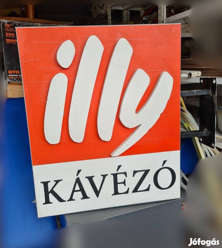 Reklámtábla Illy