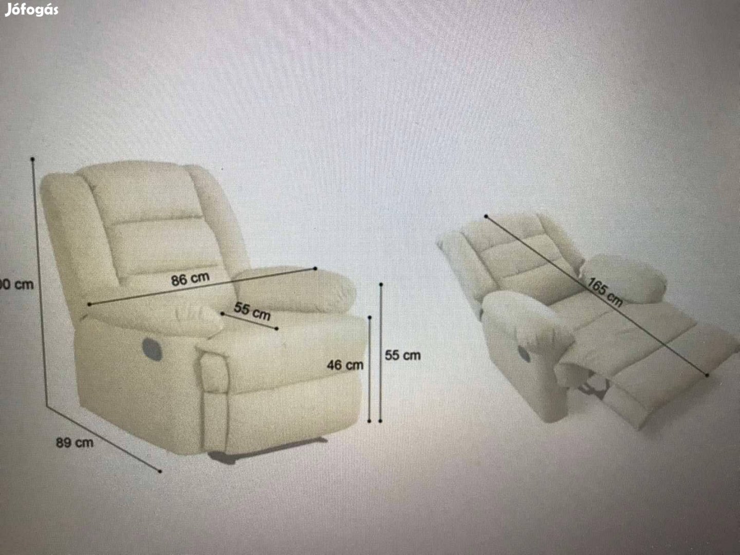 Relax dönthető fotelágy eladó