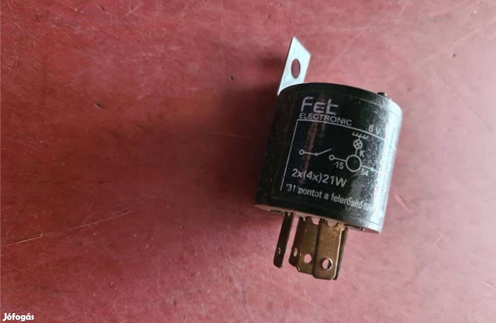 Relé 6 V 2X /4X/ 21 W