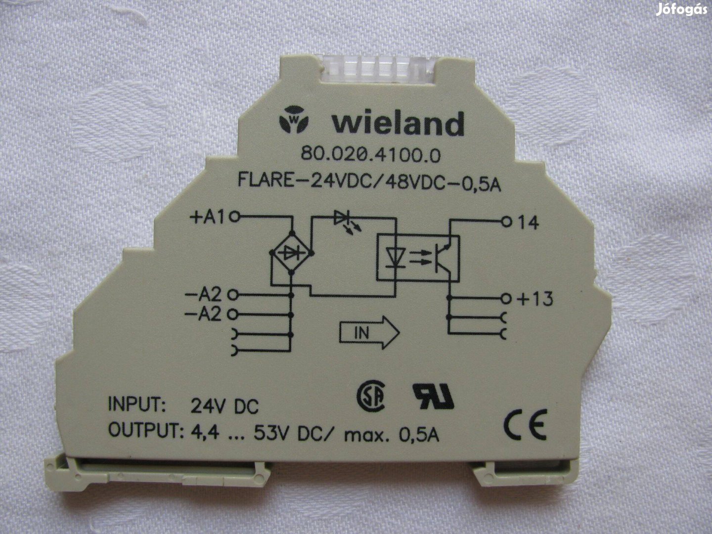 Relé modul 24V 0,5A