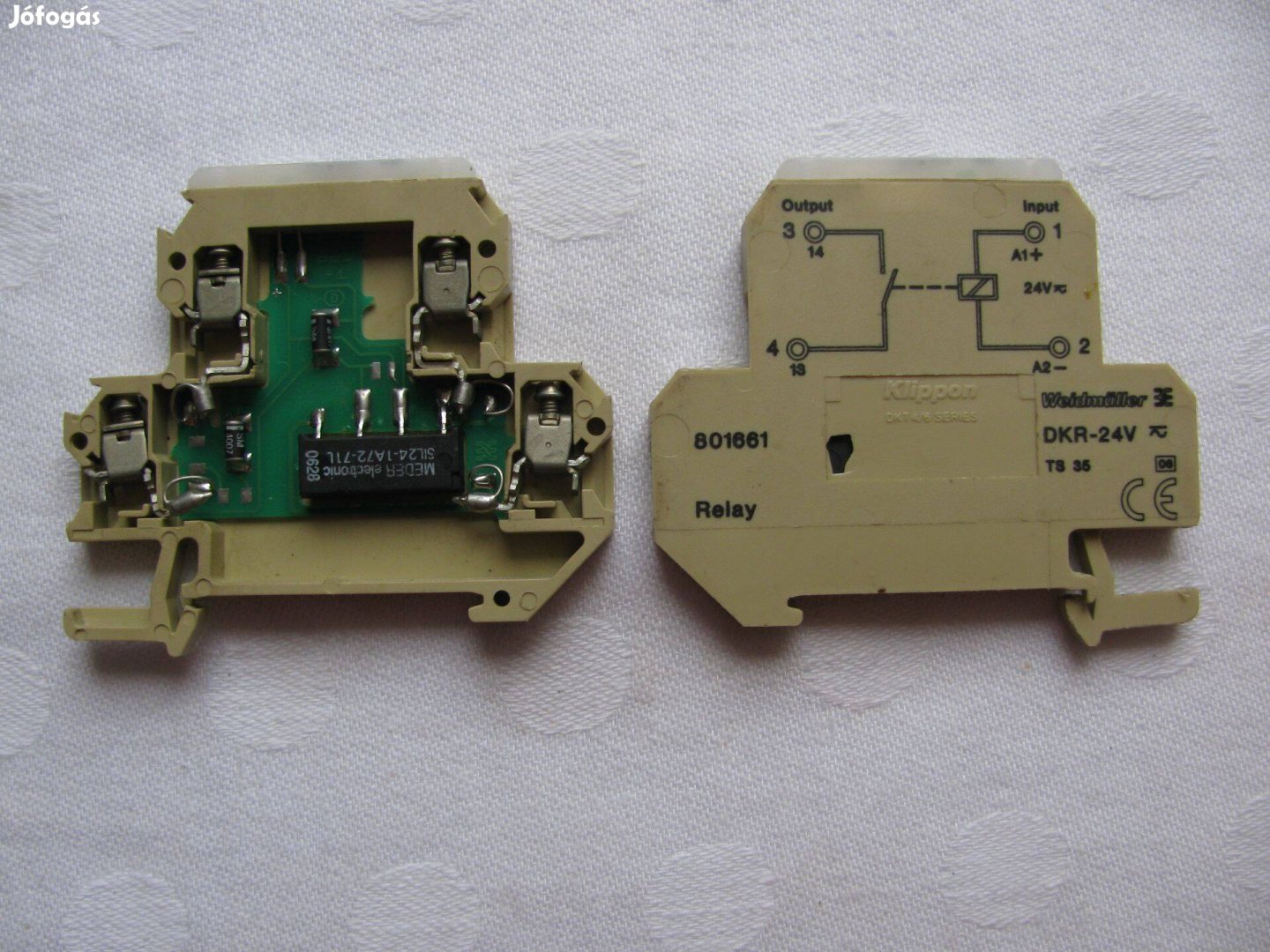 Relé modul 24V 1A