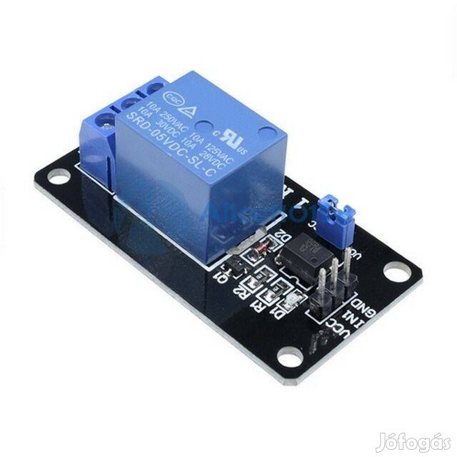 Relépanel 5V 1ch Arduino PIC AVR Relé Panel Modul _