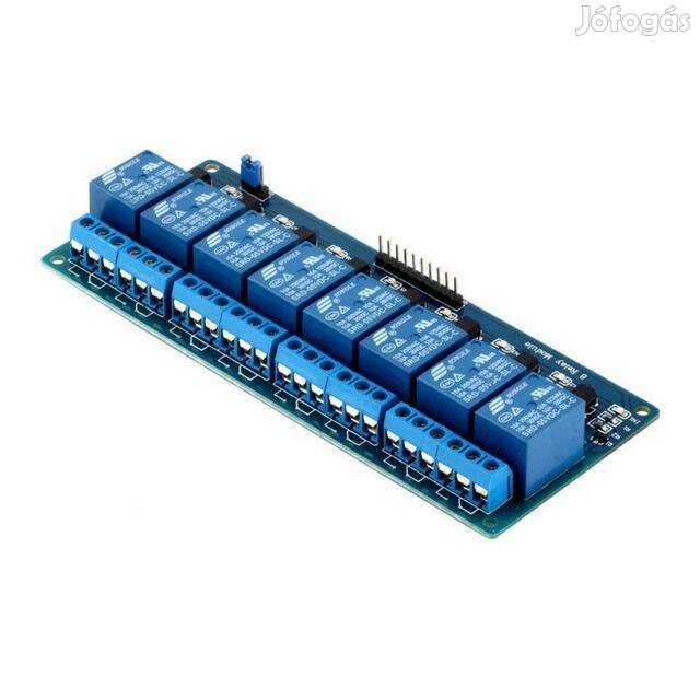 Relépanel 5V 8ch Arduino PIC AVR Relé Panel Modul _