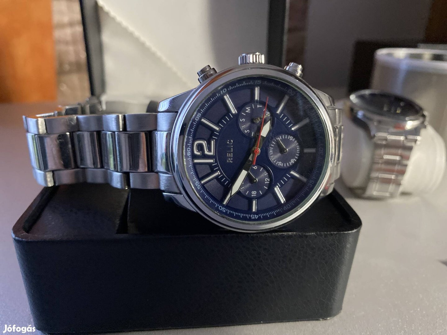 Relic BY Fossil Full Acél Chronograph Quartz Óra újszerű