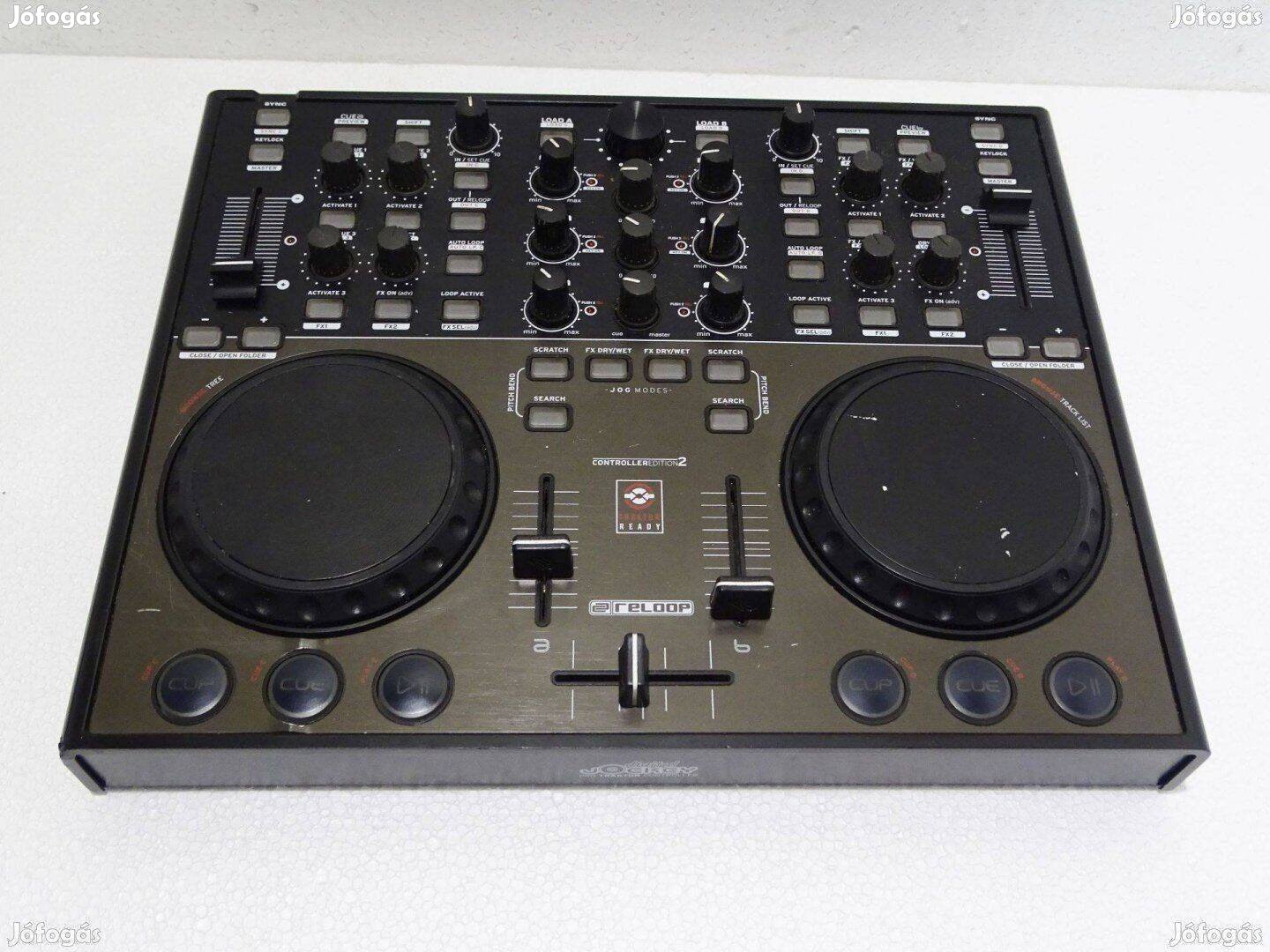 Reloop Jockey Digital kontroller Dj mixer keverő