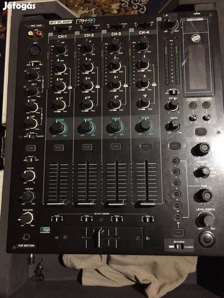 Reloop Rmx80 keverőpult eladó