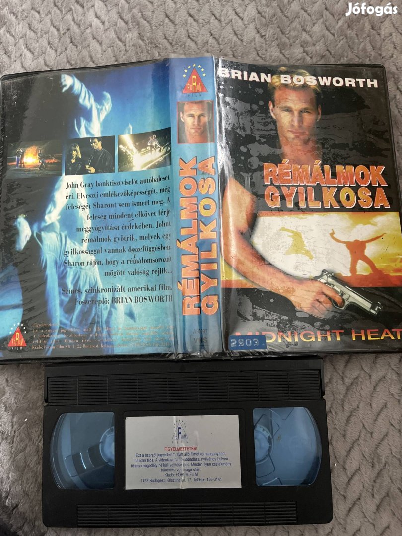 Rémálmok gyilkosa vhs nagytok akció