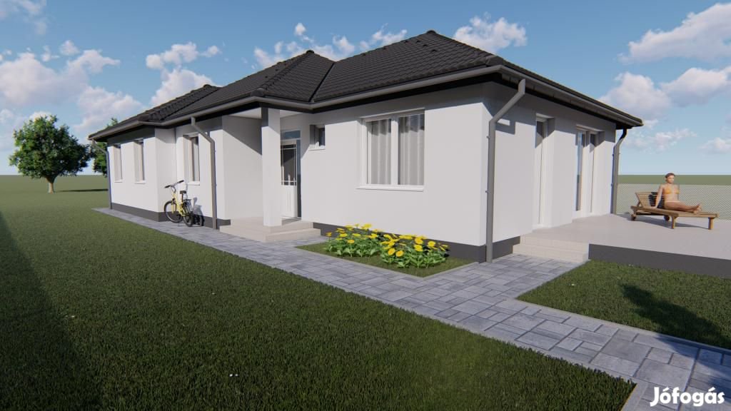 Remek elrendezésű, korszerű új építésű családi ház - Dunakiliti