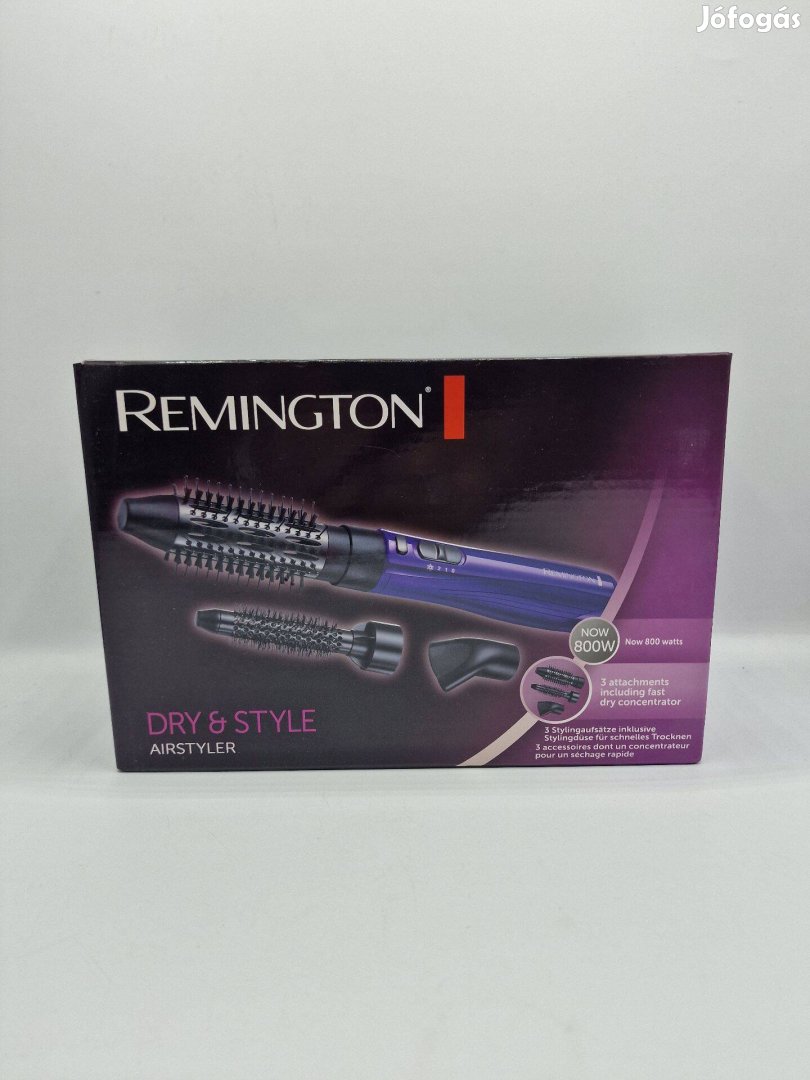 Remington AS800 meleglevegős hajformázó, új, 1 év garancia