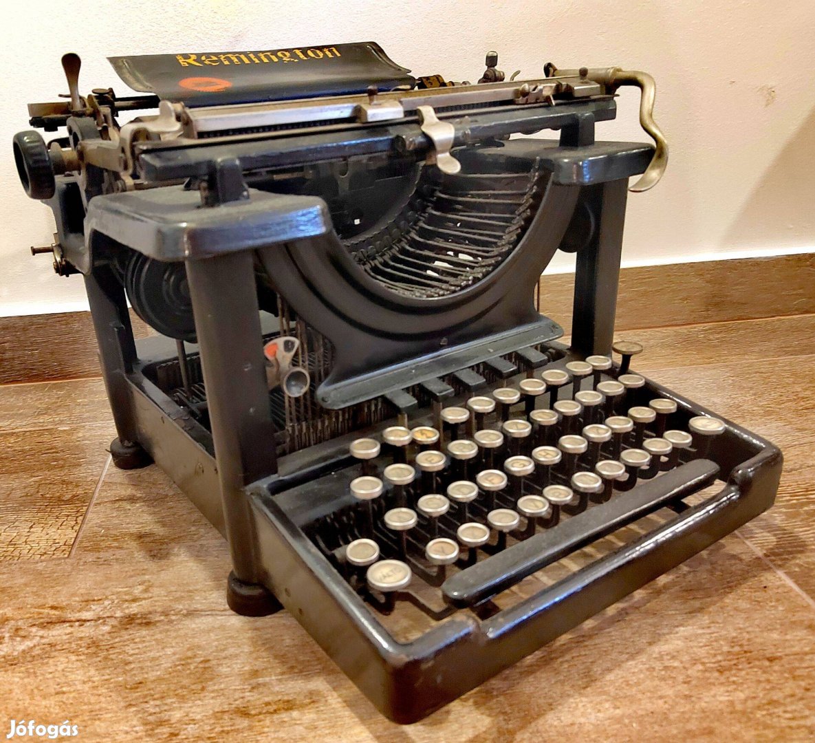 Remington Irógép cca. 1930-ból Gyönyörű Állapotban Akcós