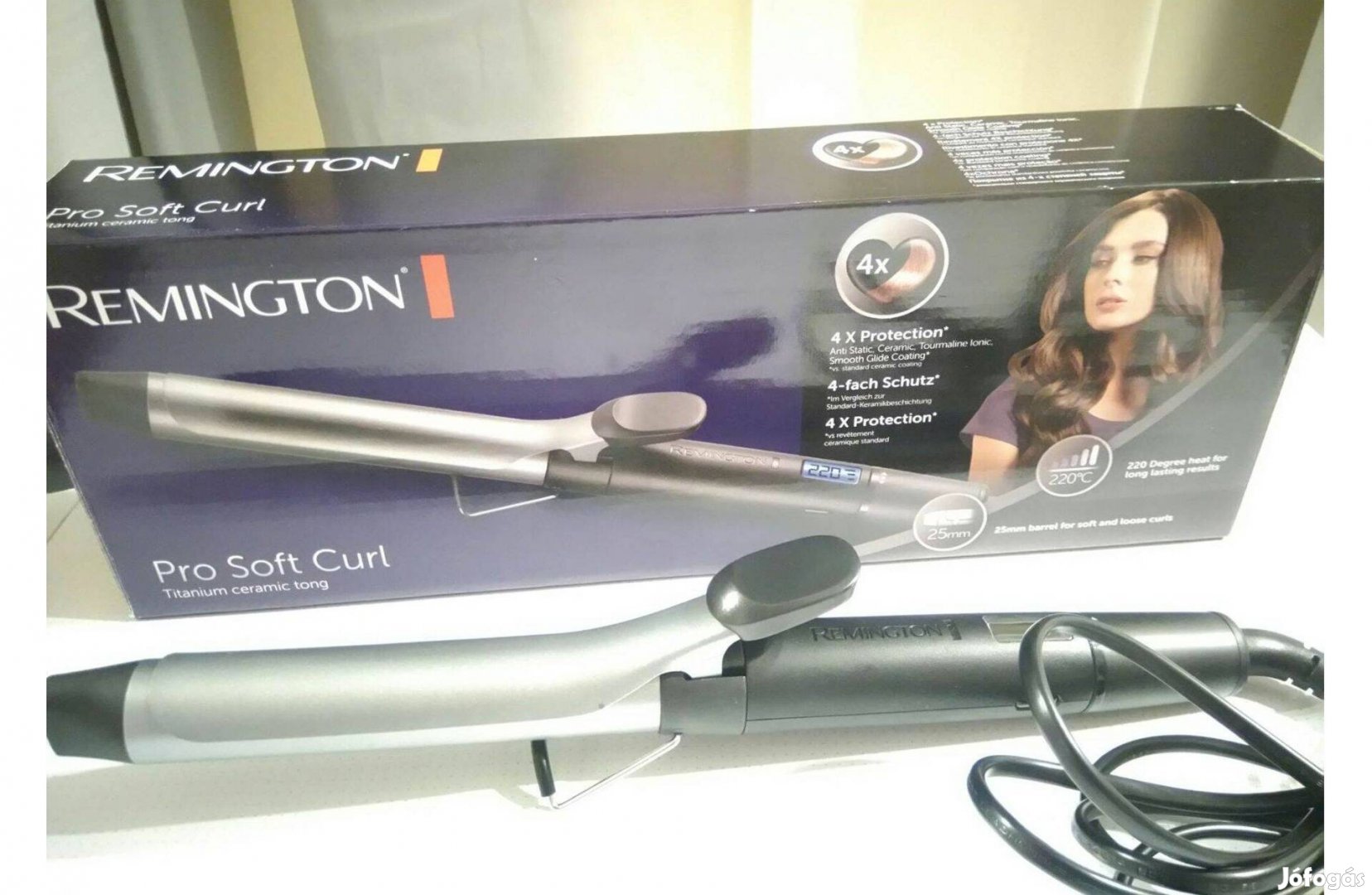 Remington Pro Soft Curl 25 mm hajformázó eladó!