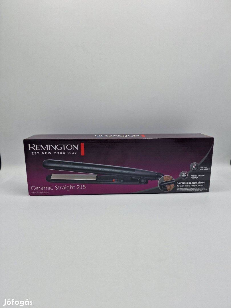 Remington S1370 Hajvasaló, 215°C, fekete, új, 1 év garanciával