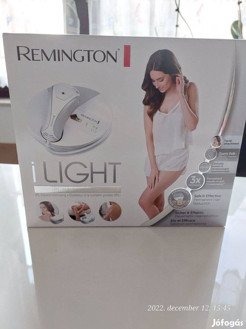 Remington i-Light IPL6780 villanófényes tartós szőrtelenítő