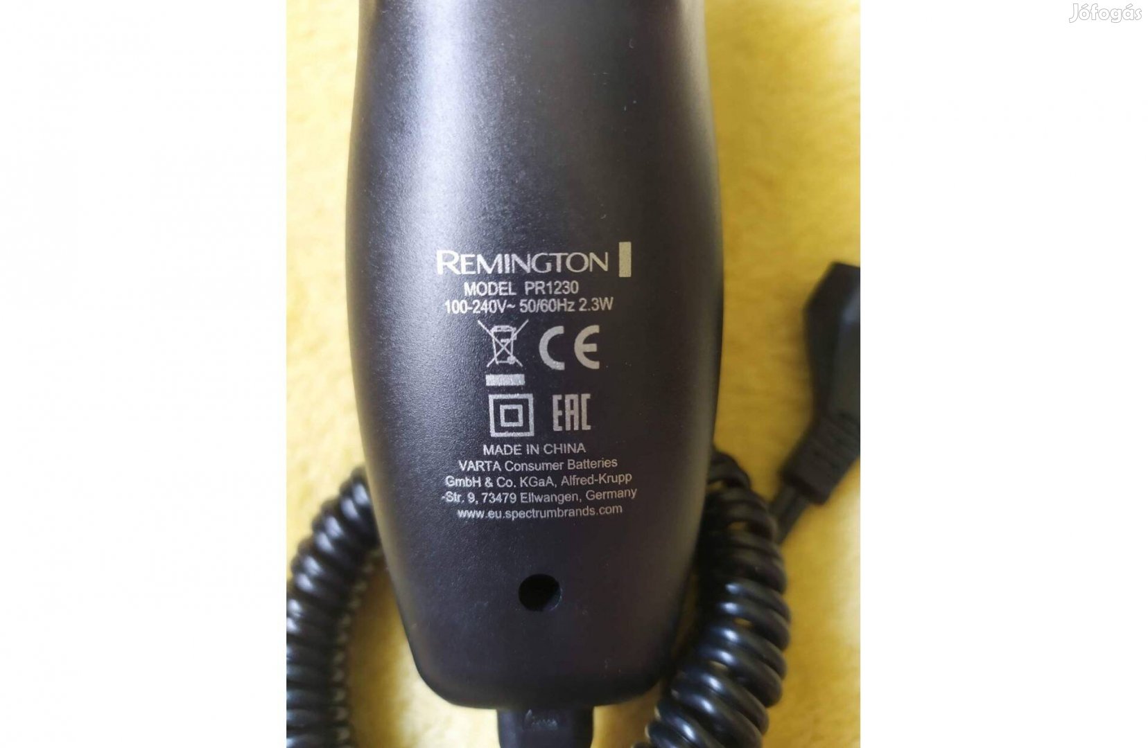 Remington körkéses villanyborotva PR1230